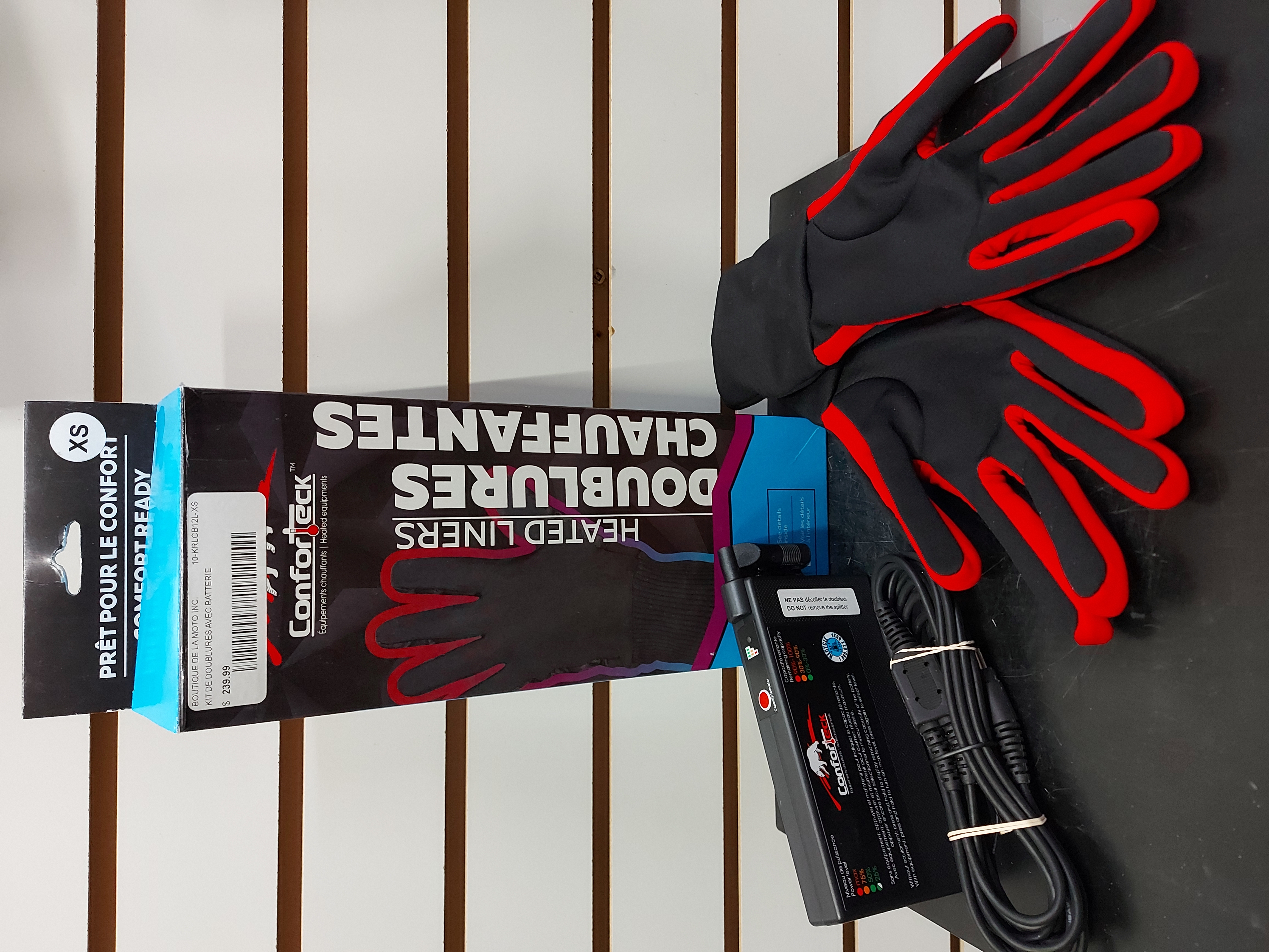 KIT DOUBLURE DE GANTS AVEC BATTERIE